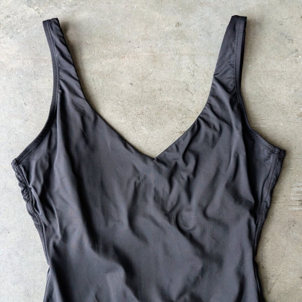 Andie Swim The Ibiza One Piece Swimsuit in Black size XL - Picture 4 of 7